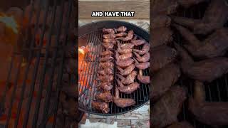 Smoked Chicken Wings on the Weber Grill – Easy Indirect Hickory Cooking