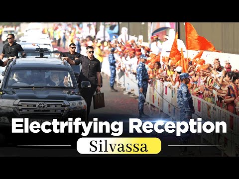 Record-breaking crowd welcomes PM Modi in Silvassa