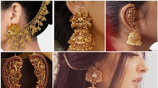 treditional ear rings #jhumka #treditional  #temple earrings