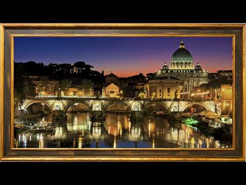 Rome Italy TV Frame Art - No Sound - No Animation