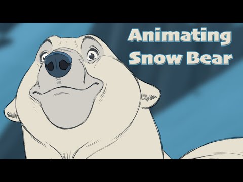 Animating In Real Time - Snow Bear