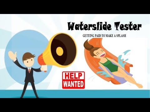 Interesting Jobs - Strange Jobs - WATER SLIDE TESTER - Amazing Jobs - Unusual Jobs,