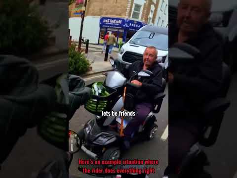 Old Man Hates Biker Lane Splitting | @HarveyRidesBikes #motorcycle #fyp #funny