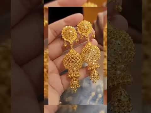 #goldearrings  #shorts  #latestgoldearrings  #raataanlambiyan #bridalgoldearrings #earrings #shorts