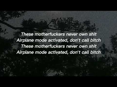 Bones - AIRPLANE MODE (lyrics)