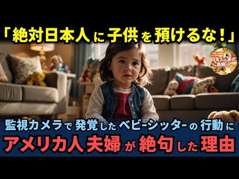 「絶対日本人に子どもを預けるな！」監視カメラで発覚したベビーシッターの驚くべき行動に、アメリカ人夫婦が絶句した理由【海外の反応】