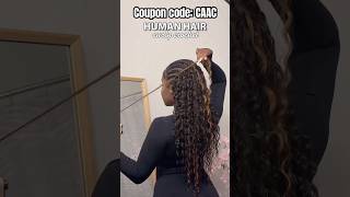 New Hair Trend?🤔100% Human Hair Bulk | Highlight Curly Crochet Hair Braids Tutorial Ft.#ulahair