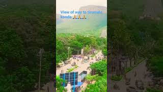 View of Alipiri way to Tirumala konda🙏🙏🙏🙏🙏 #subscribe #like #channel