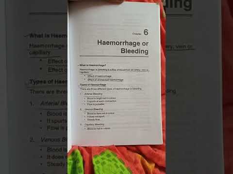 Haemorrhage #youtubefeed #youtubeshorts#shortsfeed#viralvedio #gnmfirstyear #nursingstudents #bhfyp