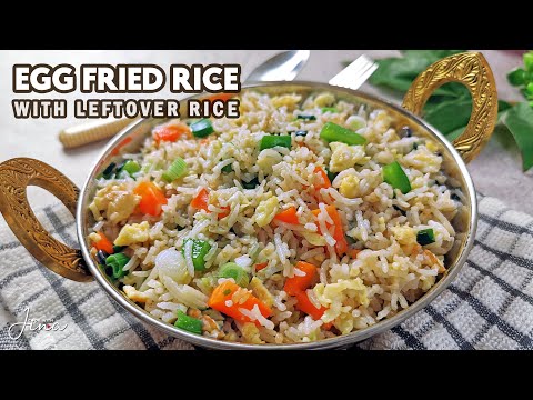 Egg Fried Rice with leftover rice | Best fried rice recipe ever | Fried rice recipe