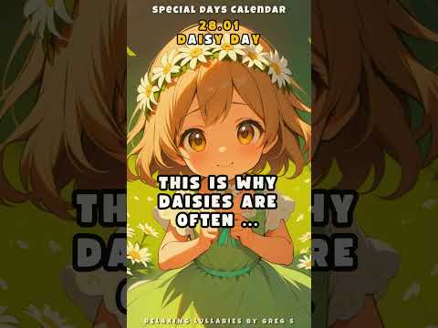 #DaisyDay - Special Days Calendar - January 28