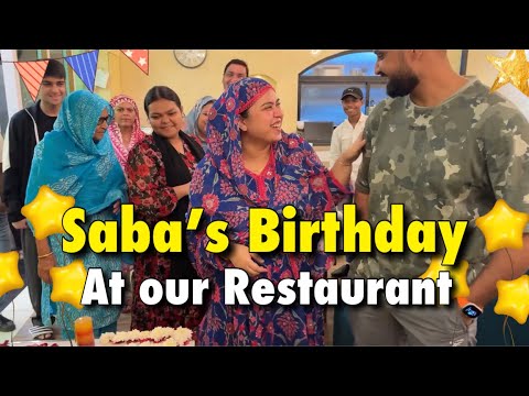 Saba’s Birthday vlog | part 2 | ibrahim family