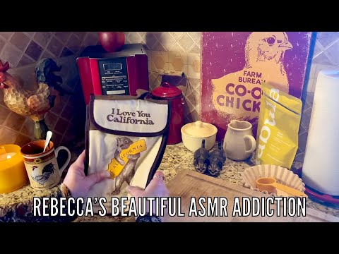 ASMR~ A little slice of home! (No talking version) Making a sandwich & Brewing Coffee!