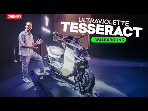 Ultraviolette Tesseract Electric Scooter | Walkaround & First Look