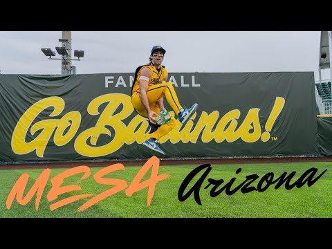 VLOG-Opening Weekend in Mesa, AZ as a Savannah Banana