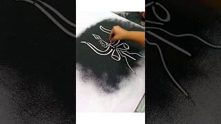 Sawan somvar rangoli | Mahadev rangoli design | Rangoli design #shorts #sawanspacial #viral #shiv