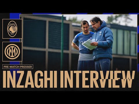 SIMONE INZAGHI | PRE-MATCH INTERVIEW | ATALANTA vs INTER 🎙️⚫🔵