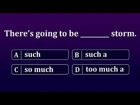 Mixed English Grammar Test: Can You Score 10/10?