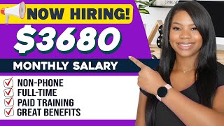 3 Hiring Immediately Work-From-Home Jobs | Non-Phone | Paying Up to $23/Hour!