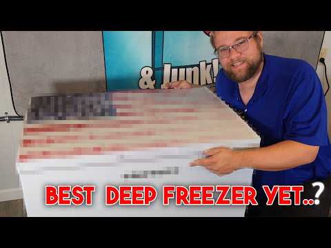 New vs. Old Deep Freezer Showdown  - How Does a New Crosley 7.0cf Freezer Compare to an Older Unit?