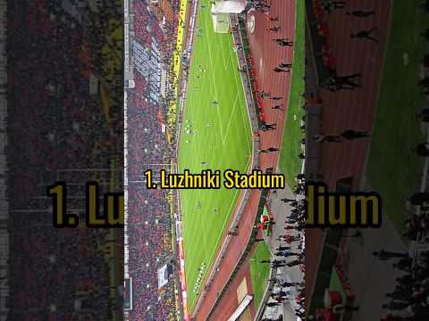 TOP 10 Biggest Stadiums in Russia  #shorts