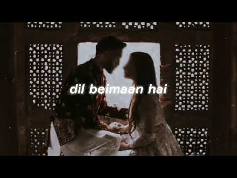 dil beimaan hai (slowed + reverb) | wildstone thunder tvc song