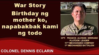 War Story: Birthday ng mother ko, napabakbak kami ng todo sa Maguindanao