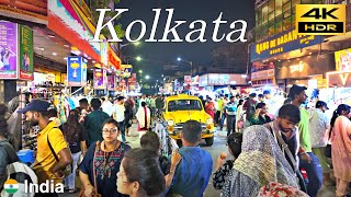 Kolkata (Calcutta) Evening Walk / New Market in Kolkata / India🇮🇳 / May 2024 / 4K HDR