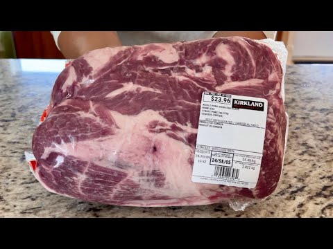 Costco Pork Shoulder / Costco 2024 / Costco Meat / Pork Shoulder Recipe / Pork / ASMR Cooking