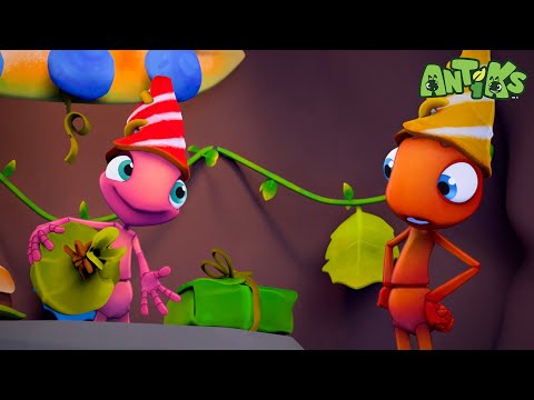 The Perfect Party... Almost! | Antiks 🐜 | Funny Cartoons for Kids