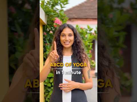 ABCD of Yoga in 1 minute