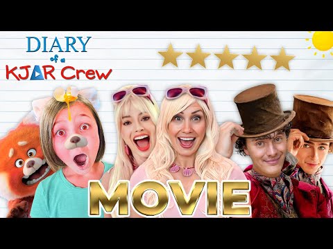 FUNNY Prank MOVIES Parody! DIARY of a KJAR Crew! Wonka, Barbie, Disney Pixar Turning Red, Encanto