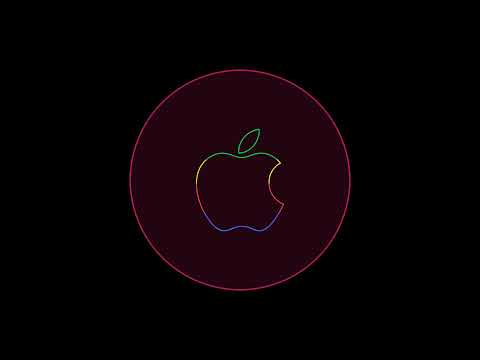 [4K] Apple Logo Screensaver (10 Hours)