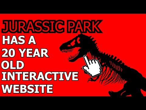 Jurassic Park Has A 20 Year Old Interactive Website - Inside A Mind