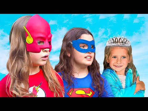 Superhero song - Super kids help their friends