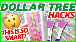 GRAB these *WEIRD* items from Dollar Tree! 25 GENIUS DIY HACKS & Ideas!  LIFE CHANGING!