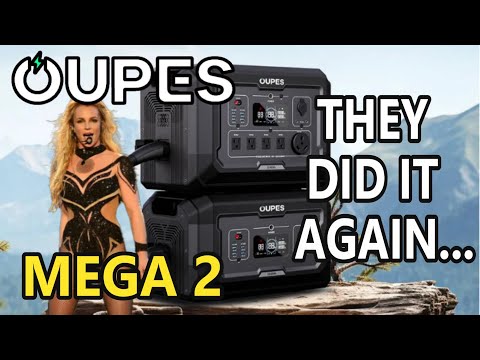 NEW MEGA 2 Portable Power Station from OUPES: Checks ALL the Boxes in the 2000Wh Capacity Class!