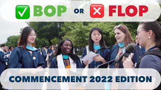 Bop or Flop: 2022 GW Commencement Edition