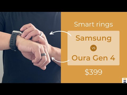 Smart ring comparison: Oura Ring 4 vs Samsung Galaxy Ring