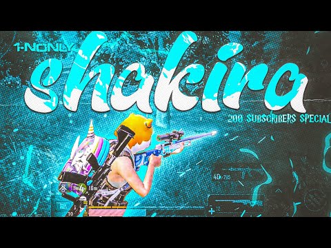 200 SUBSCRIBERS SPECIAL 1NONLY-SHAKIRA BEAT SYNC MONTAGE ||DOTBOY_NUB X VICTORIOUS93 #VICTORIOUS93