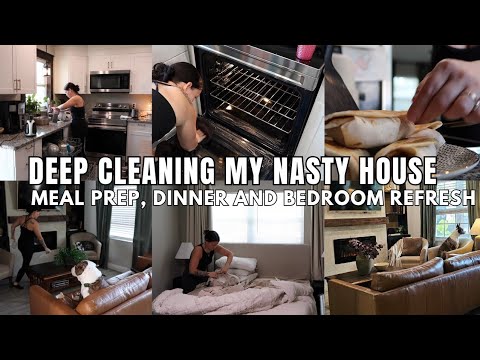 HOME REFRESH! DEEP CLEANING | New bedding ! Basically Getting my life in order @karrielynn