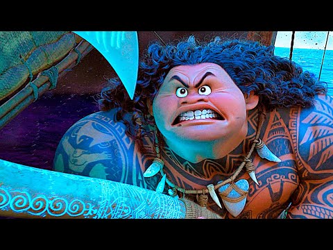 Moana 1 & 2 | Opening Scenes Recap | Maui Steals The Heart Of Te Fiti