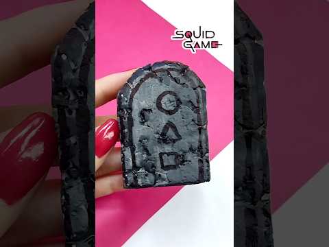 How to make Biseokchigi (Flying stone) from Squid Game #squidgame #shorts #diy