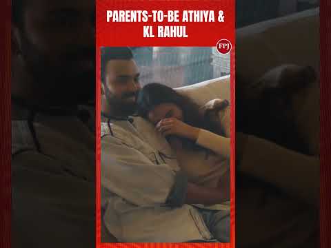 #athiyashetty shares adorable video with #klrahul from her maternity shoot &  too cute to handle!