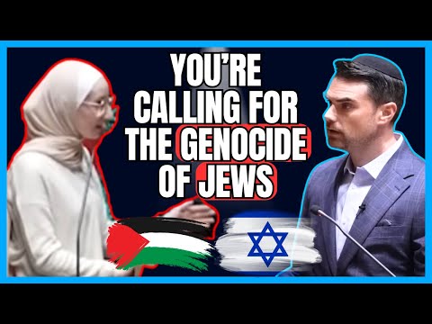 Ben Shapiro BLASTS Pro-Hamas OXFORD Student: "You're Calling For Genocide Of Jews!"