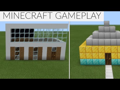 Who builds the best house minecraft gameplay