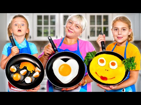 Cooking challenge with Stephi and grandma