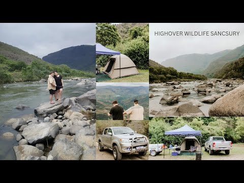 Camping right next to a river || Highover Wildlife Sanctuary