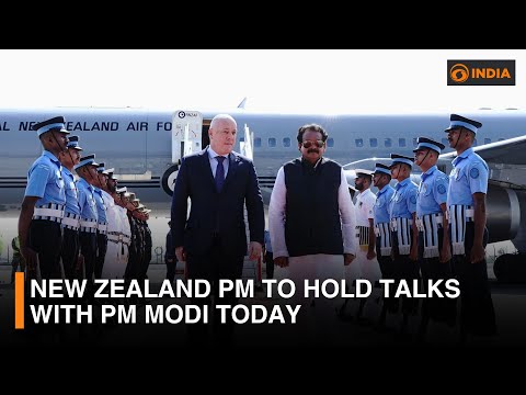 New Zealand PM to hold talks with PM Modi today