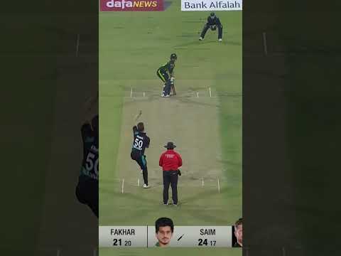 Saim Ayub's Powerful Knock #PAKvNZ #Shorts #SportsCentral #PCB M3L1F